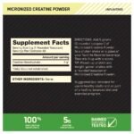 CREATINA 300G - OPTIMUM NUTRITION - Imagen 3