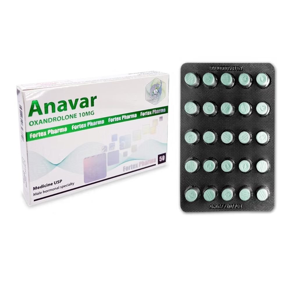 BLOW UP (3) Anavar Oxandrolona 10mg 50comp Fortex Pharma - Imagen 1